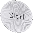 SIEMENS - SIE3SU19000AB710DT0 INSERTO TRASP. X PULS. SCRITTA START