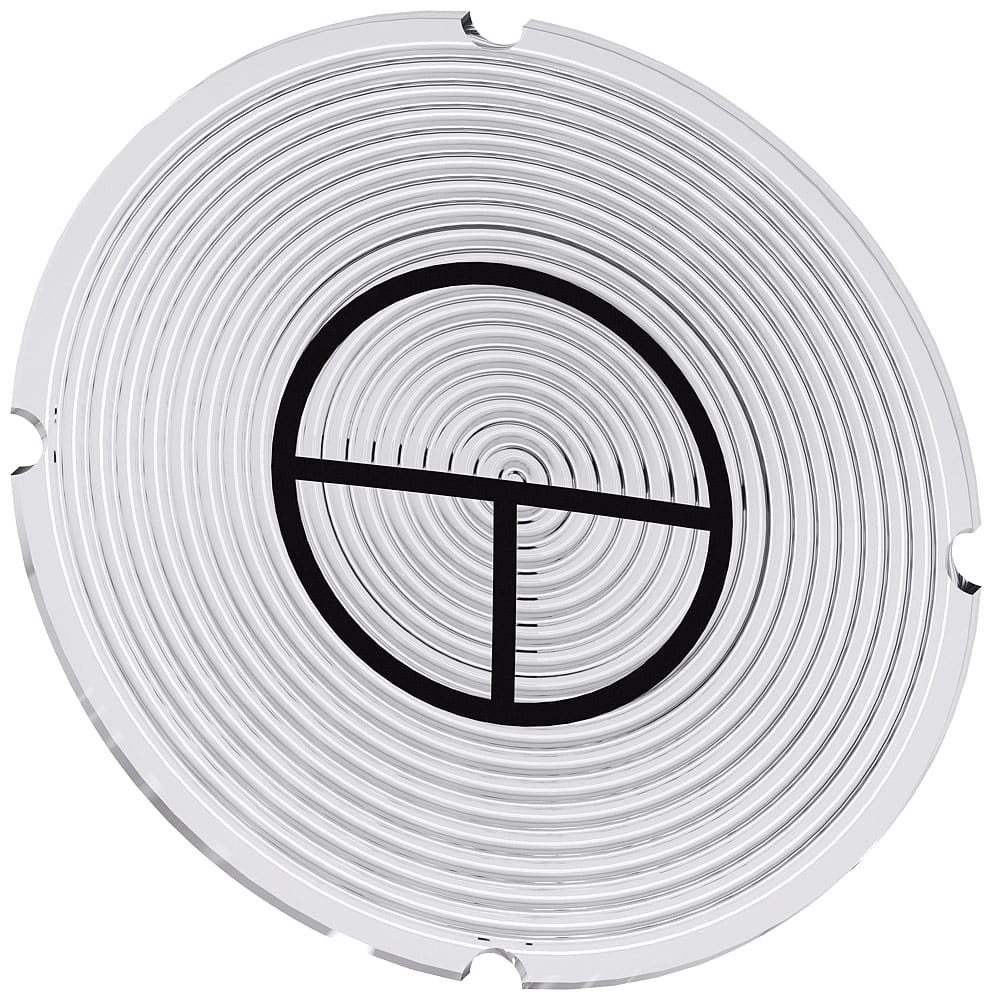 SIEMENS - SIE3SU19000AB710RN0 INSERTO TRASP. X PULS. SIMB. ON-OFF