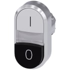 SIEMENS - SIE3SU10503BB610AK0 PULS. DOPPIO PIATT BIANCO-SPORG NERO I-O