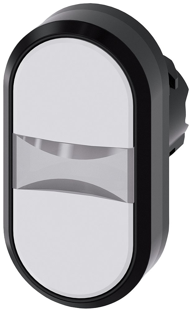 SIEMENS - SIE3SU10003AB660AA0 PULS. DOPPIO PIATTO BIANCO-BIANCO