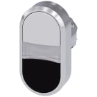 SIEMENS - SIE3SU10503AB610AA0 PULS. DOPPIO PIATTO BIANCO-NERO