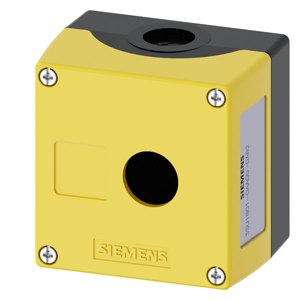 SIEMENS SIE3SU18010AA000AB2 PULSANT.VUOTA EMERG 1 FORO SENZA COLL
