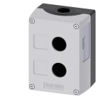SIEMENS - SIE3SU18520AA000AB1 PULSANTIERA VUOTA GRIGIA 2 FORI