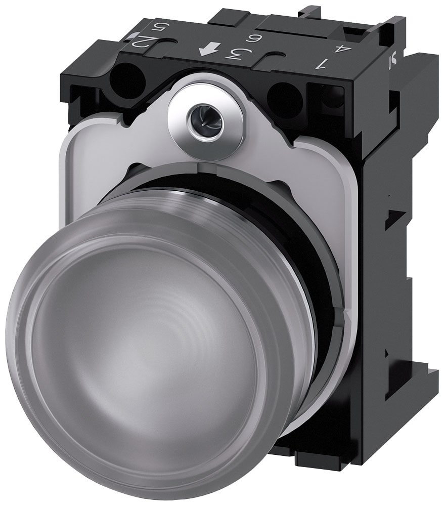 SIEMENS - SIE3SU11566AA701AA0 IND.LUM.TRASP.LENTE LISCIA LED 230V AC