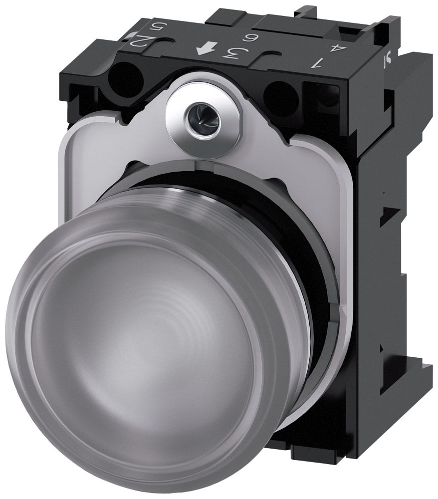 SIEMENS - SIE3SU11566AA701AA0 IND.LUM.TRASP.LENTE LISCIA LED 230V AC