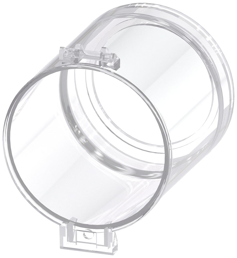 SIEMENS - SIE3SU19000EL700AA0 CAPPUCCIO PIOMB.PULSANTE TRASP.PLAST.