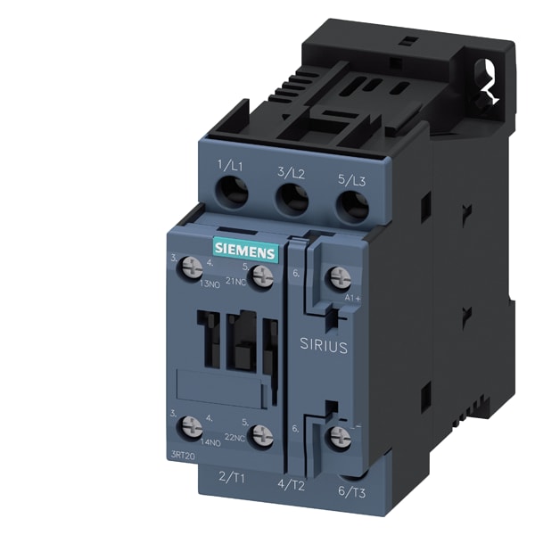 SIEMENS SIE3RT20251NF30 CONT7.5KW,1L,1R ,UC 95-130V,S0 VT