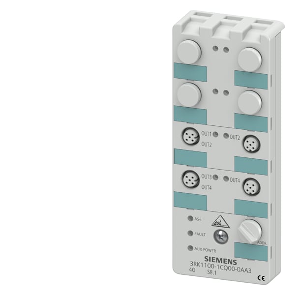 SIEMENS SIE3RK11001CQ000AA3 MODULO AS-I 4A IP67 COMPATTO