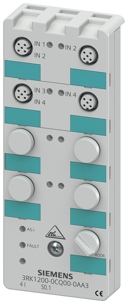 SIEMENS - SIE3RK12000CQ000AA3 MOD. AS-I 4E IP67 COMPATTO