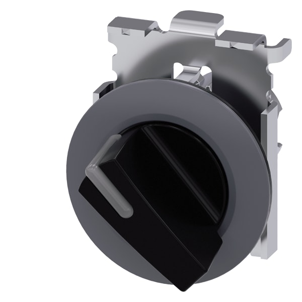 SIEMENS SIE3SU10622DF100AA0 SEL.LUM 30MM LEVA NERO 2POS MANT