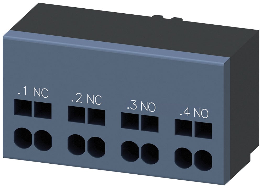 SIEMENS - SIE3RA69132A CONTATTI AUS.1L,1R CAGE CLAMP