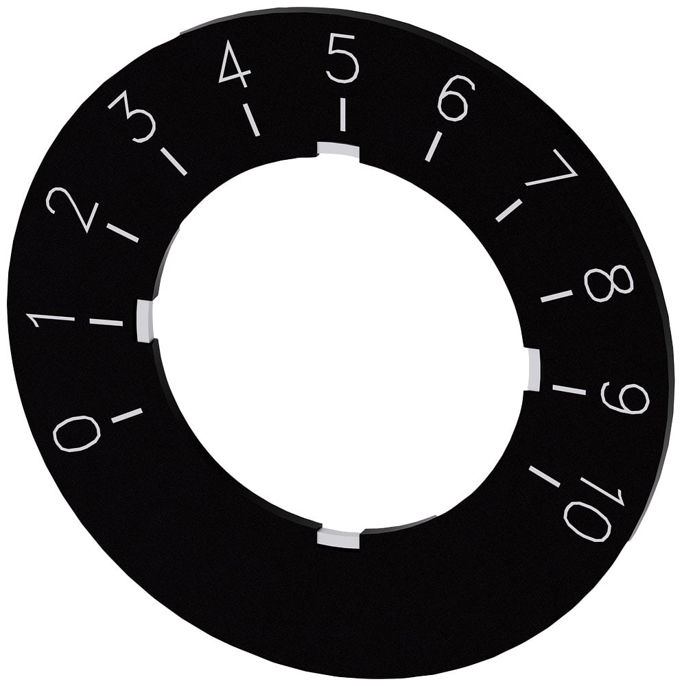 SIEMENS - SIE3SU19000BG160SA0 TARGHETTA POTENZIOMETRO 1-10