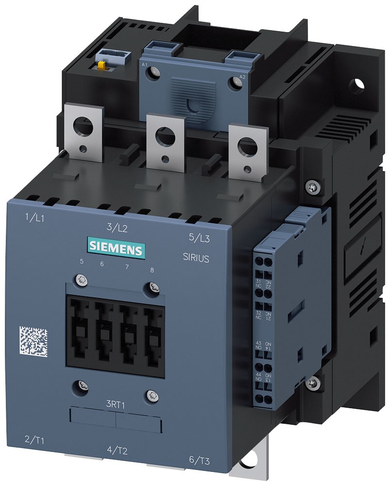 SIEMENS - SIE3RT10566NP380PA5 CONT.S6 90KW ELETT. 200-277VUC BLOC.X EL