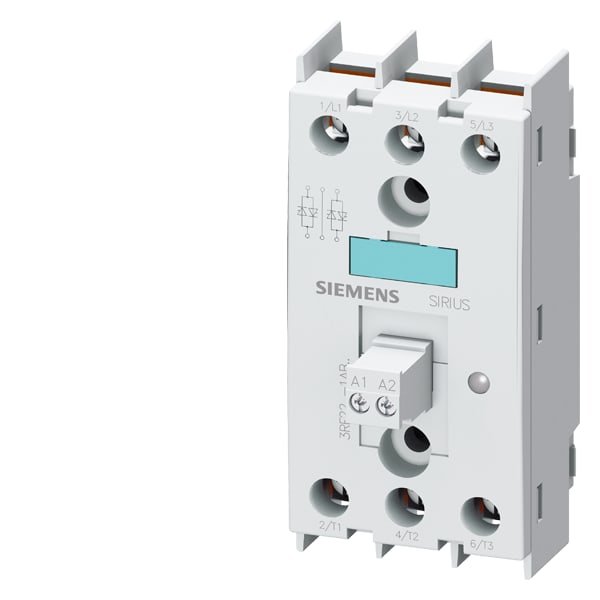 SIEMENS SIE3RF22301AB45 RELE STATCONTR.2 FASI 30A 48-600V 4-30V