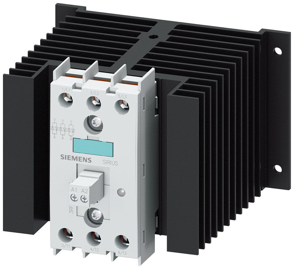 SIEMENS - SIE3RF24401AC55 CONT.STAT.CONTR.3 FASI 40A 48-600V 230VA