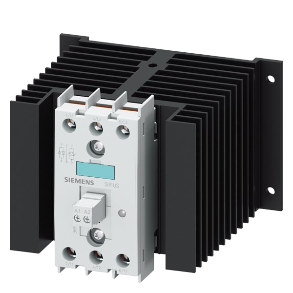 SIEMENS SIE3RF24501AB55 CONTSTAT.CONTR.2 FASI 50A 48-600V 230VA