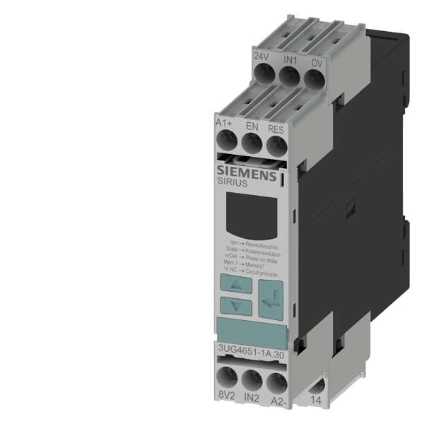 SIEMENS SIE3UG46511AW30 RELE CONTR. VELOCITA 24-240VUC