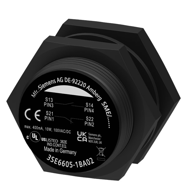 SIEMENS SIE3SE66051BA02 FINEC MAGN. M30,1L,1R, M12 4 POLI
