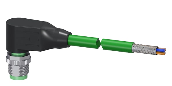 SIEMENS SIE3RK19022HB50 CAVO PN PREASS M12, MAS 4 POLI 5 M