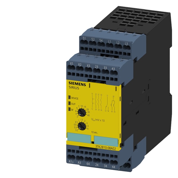 SIEMENS SIE3TK28100BA02 DISP. SICUR. MOTORE FERMO 24 VDC CAGE-CL