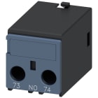 SIEMENS - SIE3RH29111BA10 Blocchetto di contatti ausiliari 1NO, vie di corrente: 1NO, collegamento dal basso
