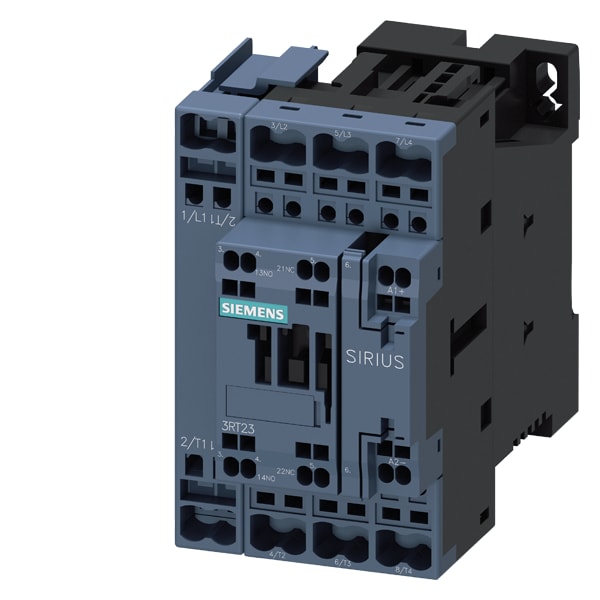SIEMENS SIE3RT23262BB40 CONT26KW,40A,1L,1R,DC 24V,4P,4S,S0,ML