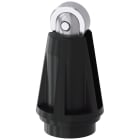 SIEMENS - SIE3SE50000AD021AJ0 Testina di comando per interruttori di posizione 3SE51, pulsante con rotella con 3 mm di extracorsa