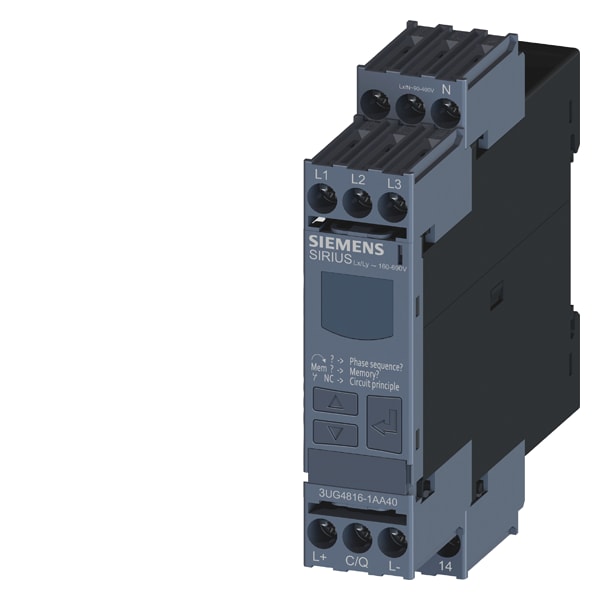SIEMENS SIE3UG48161AA40 RELE CONT.RETI.TRIF. 90-400V X IO-LINK