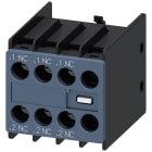 SIEMENS - SIE3RH29111HA03 Blocchetto di contatti ausiliari 3NC, vie di corrente: 1NC, 1NC, per contattori ausiliari e contattori per comando motori, S00/S0
