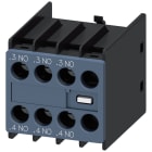 SIEMENS - SIE3RH29111HA30 Blocchetto di contatti ausiliari 3NO, vie di corrente: 1NO, 1NO, per contattori ausiliari e contattori per comando motori, S00/S0