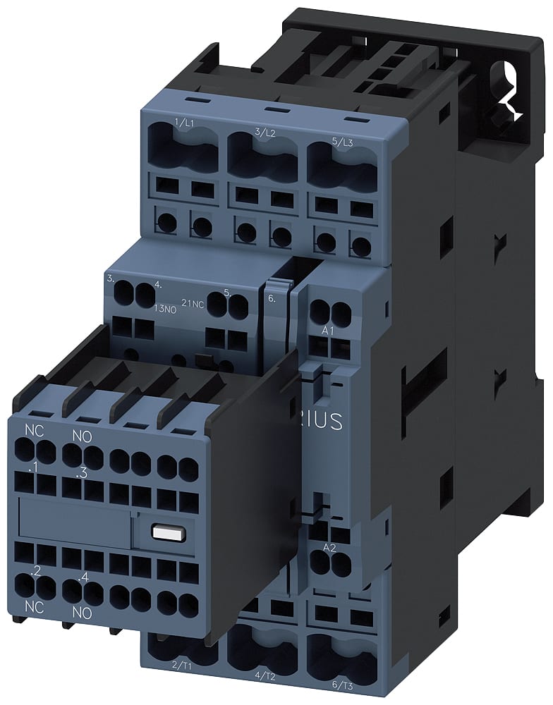 SIEMENS - SIE3RT20252AB04 CONT.7.5KW,2L,2R,AC 24V 50HZ,S0 ML