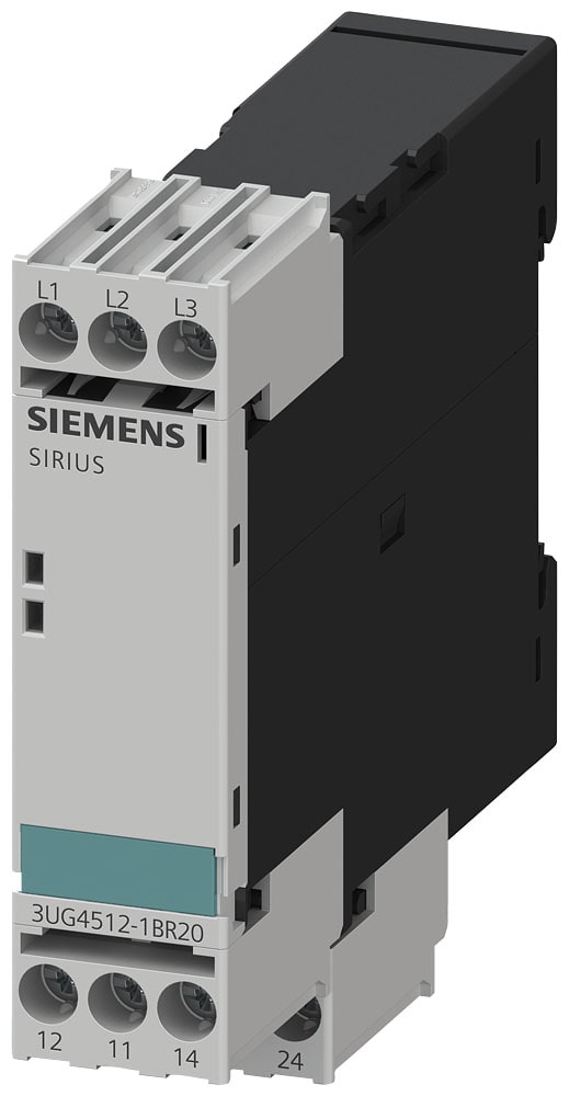 SIEMENS - SIE3UG45121BR20 RELECONTR. FASE-SEQ. 3X 160-690V 2W