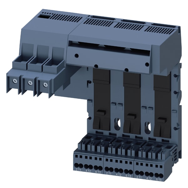 SIEMENS SIE3RA68138AC MORSETTO 3P MOLLA CON 3 POSTI UTENZE