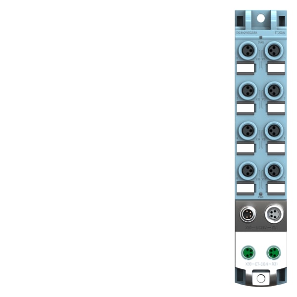 SIEMENS SIE6ES71435BF000BA0 ET 200AL, DIQ 4+DQ 4X24VDC/0,5A, 8XM8