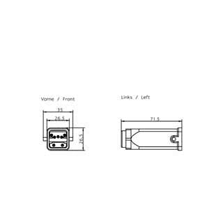 SIEMENS - SIE6GK19050CA00 ECOFAST HYBRID PLUG 180