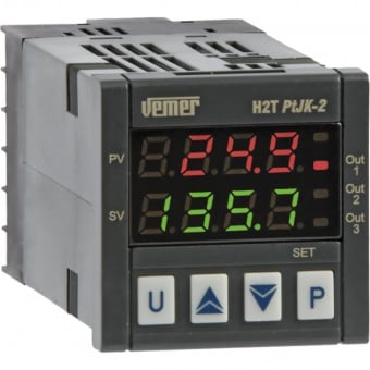 VEMER-SIBER GROUP S. - VEMVE249900 H2T PT JK-2P4D TERMOREGOLAT. 24 V AC/DC