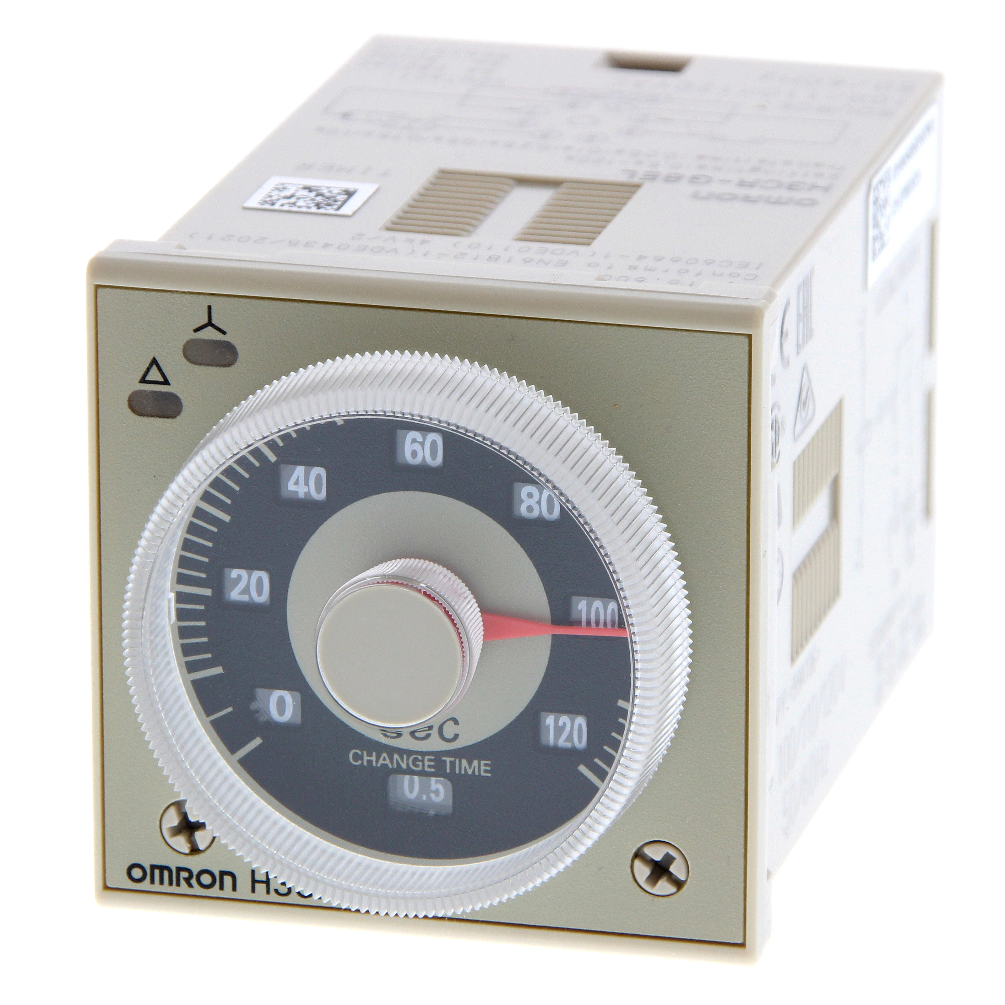 OMRON - OMRH3CRG8ELAC100120 TIMER-ANALMULTISCA,STARDELTA,1RITSC+1IST