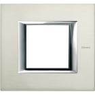 BTICINO - BTIHA4802XC Abdeckrahmen AXOLUTE: 1-fach, 2 Module,