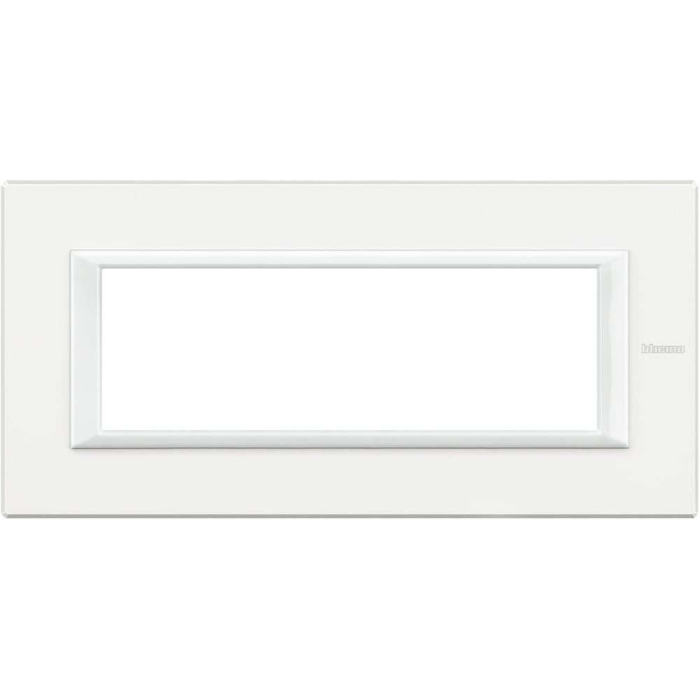 BTICINO BTIHA4806HD Abdeckrahmen AXOLUTE: 6 Module, Farbe: W