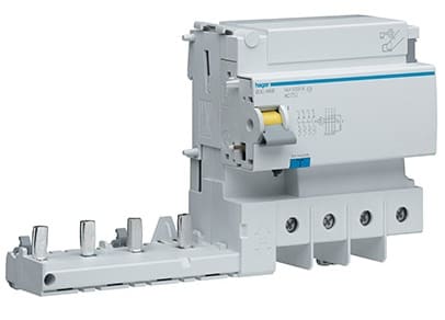 HAGER HAGBTC380E BLOCCO DIFF. 125A 300-500-1000MA AC REG