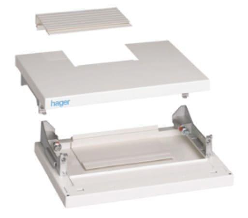 HAGER HAGFC425 DUE TESTATE IP40 QUADRO 4 L620
