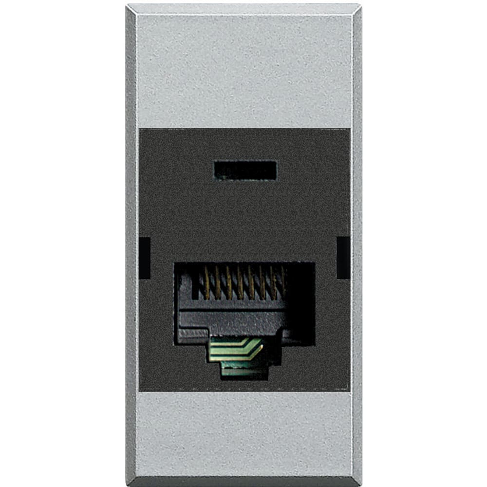 BTICINO BTIHC4262C6S Datendose RJ45 CAT6 FTP 110 Alu