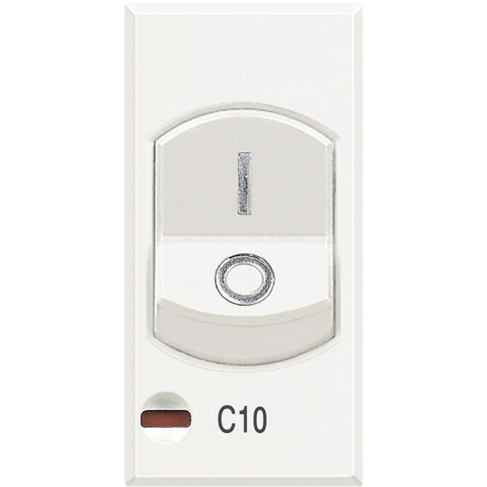 BTICINO BTIHD4301A10 AXOLUTE - MAGNETOTERMICO 1P+N 10A 3KA