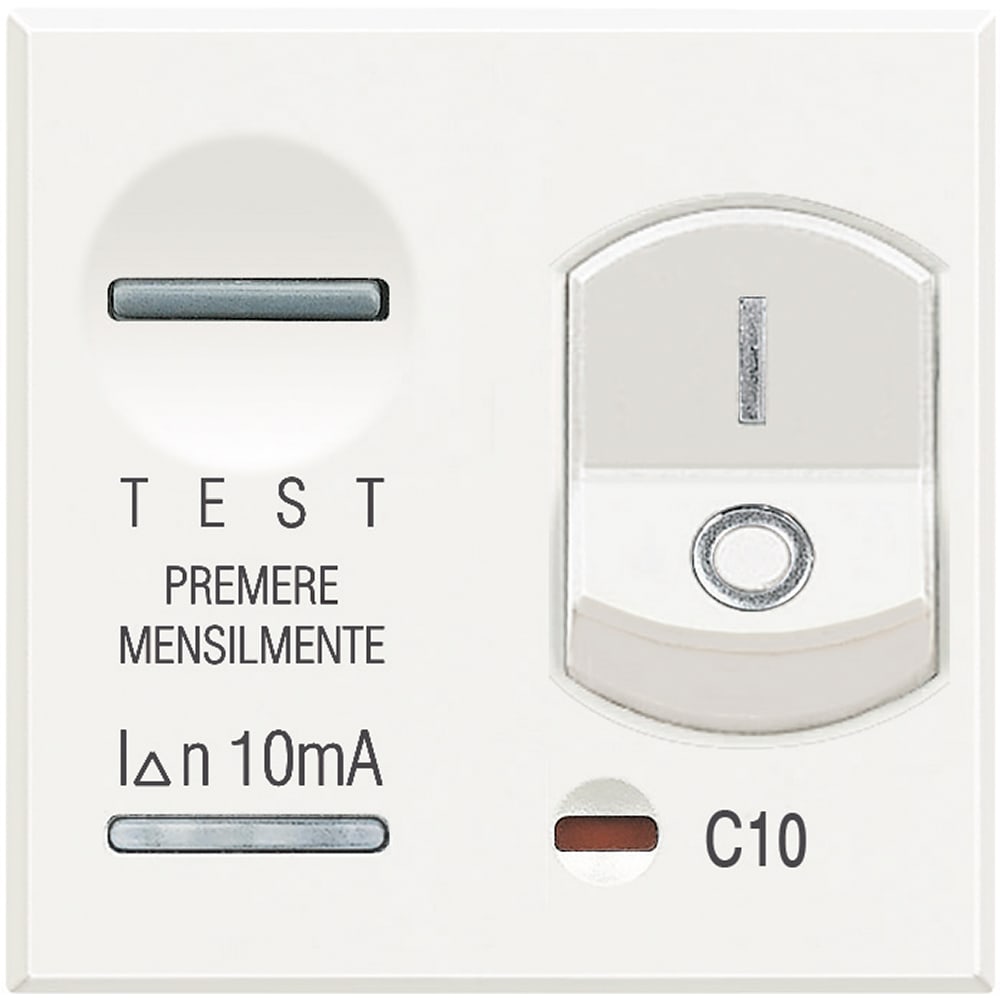 BTICINO BTIHD4305A10 AXOLUTE - MAGNET DIFFER 1P+N 10A 10MA
