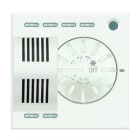 BTICINO - BTIHD4692FAN Fan Coil Thermostat white