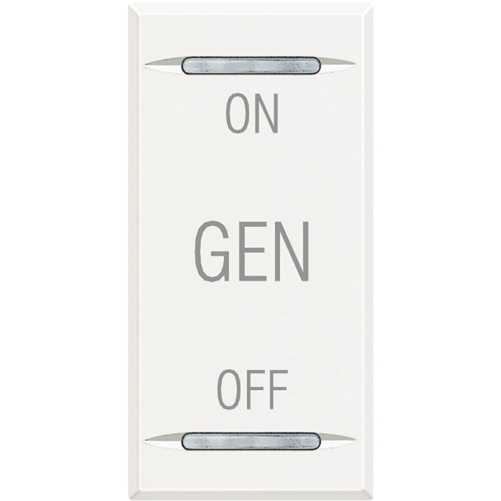 BTICINO BTIHD4911AF Wippe 1mod ON/OFF-GEN white