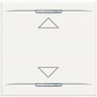 BTICINO - BTIHD4911M2AH AXOLUTE - COPRITASTO SU GIU 2 MOD BIANC