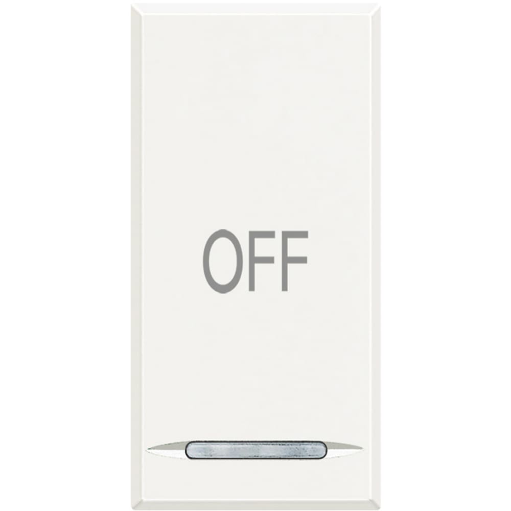 BTICINO BTIHD4915AA Wippe 1mod OFF white