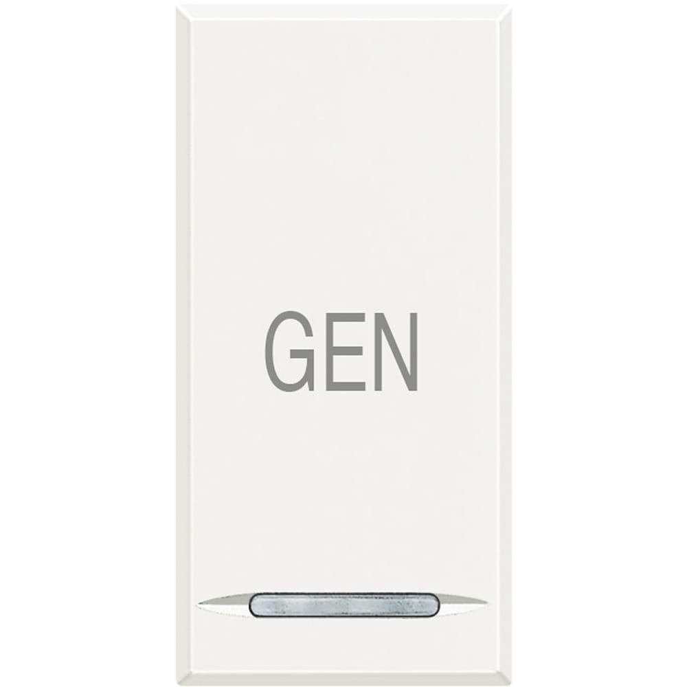 BTICINO BTIHD4915AC Wippe 1mod GEN white