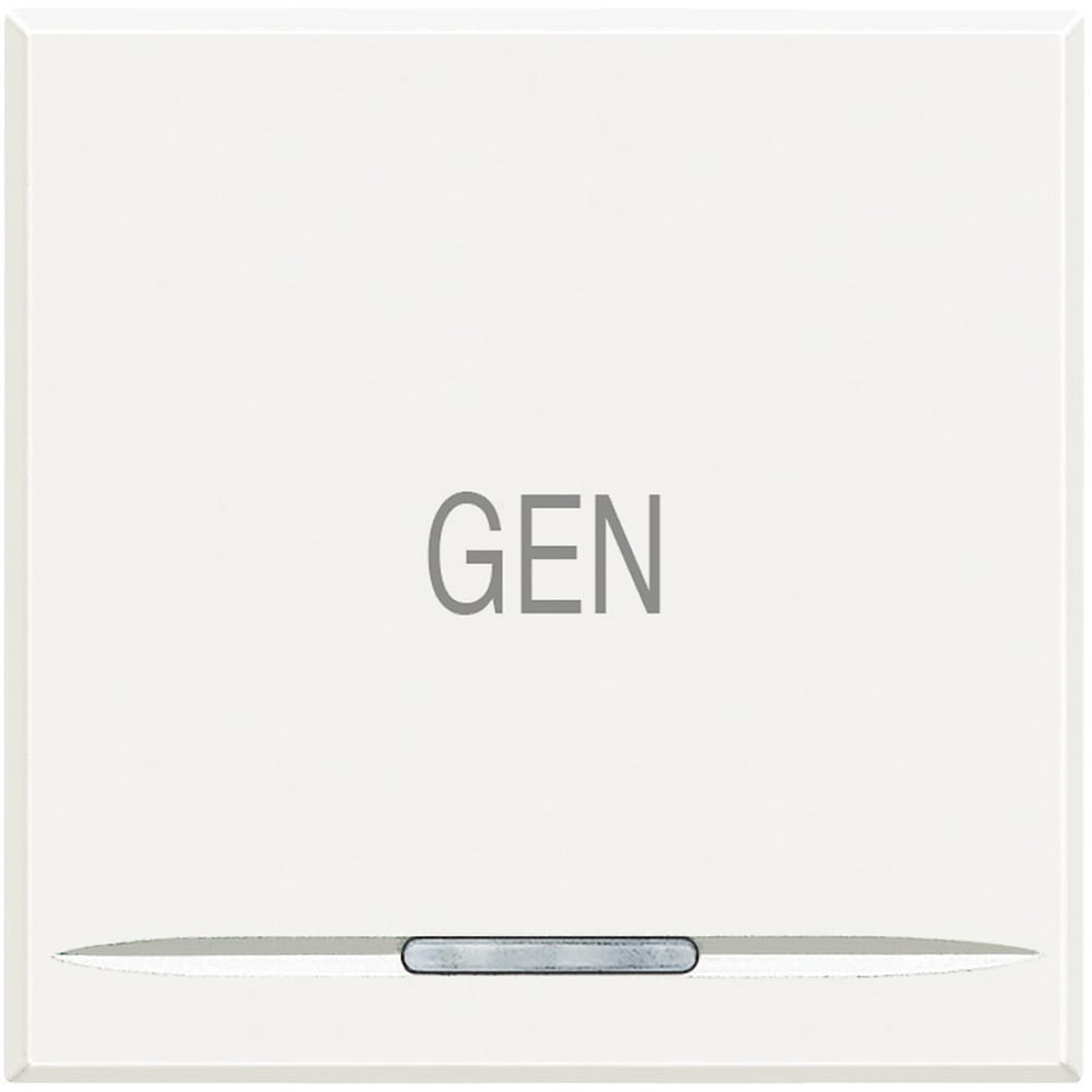 BTICINO BTIHD4915M2AC AXOLUTE - COPRITASTO GEN 2 MOD BIANCO